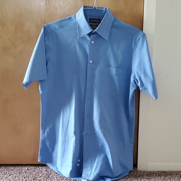 Covington Shirts Covington Button Down Short Sleeved Dress Shirt Poshmark